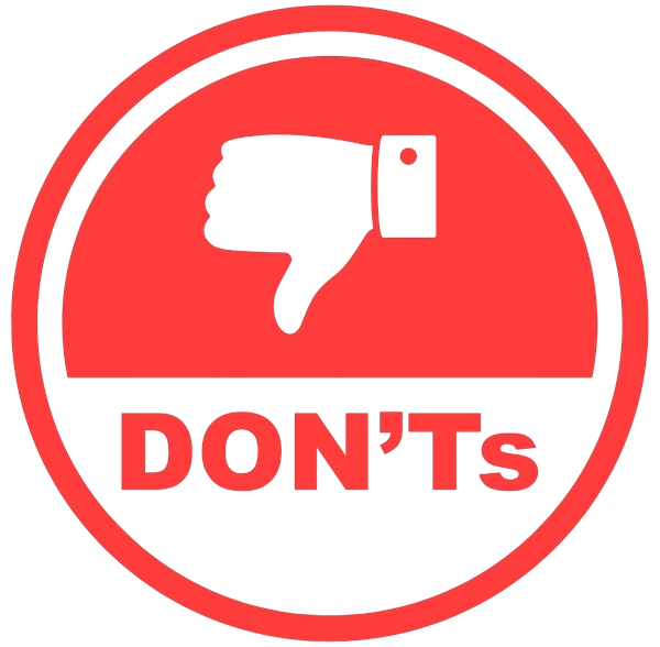 Don't